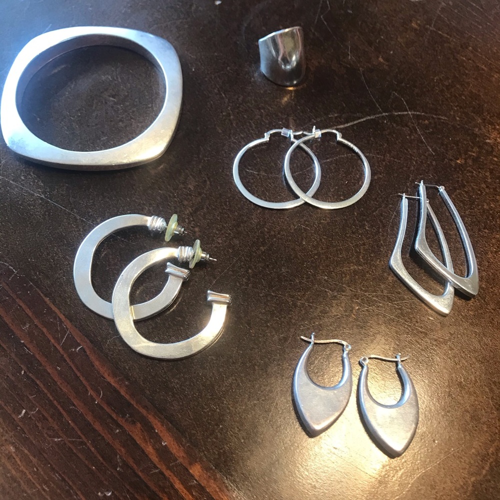 Silver pieces